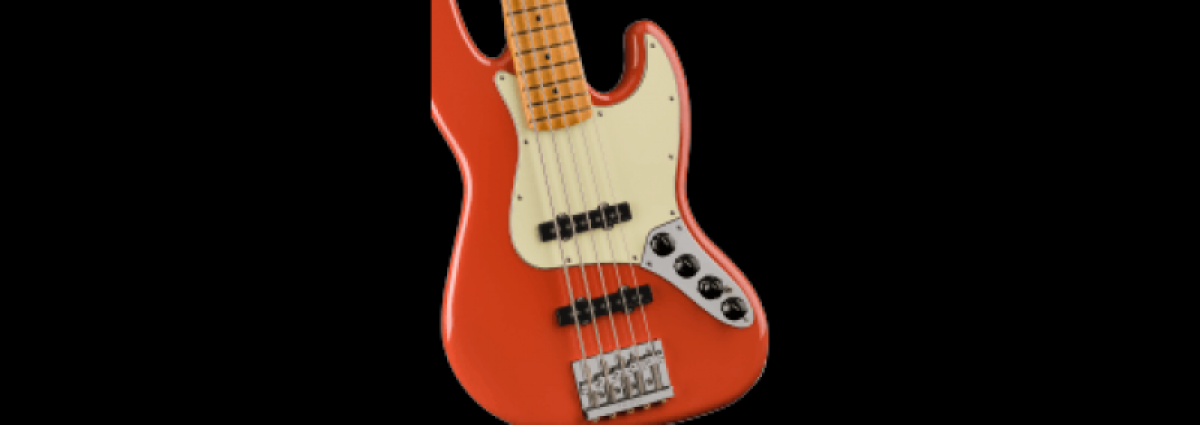 Fender Player Plus Jazz Bass V, MN, Fiesta Red